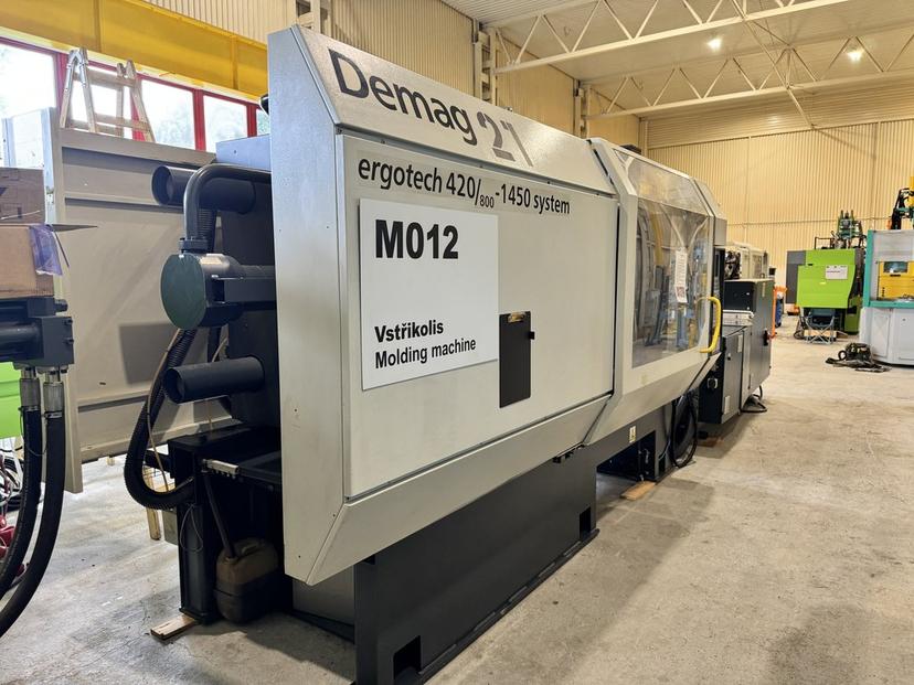 Demag ERGOTECH 4200/800-1450 SYSTEM (2001, NEW Pump,new barrel!) 420 ton  Complete retrofit